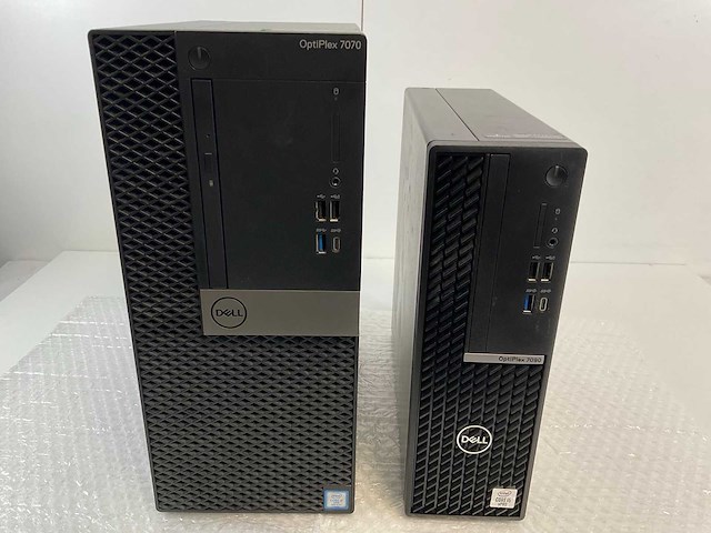Dell mix model desktops - check description (2x) - afbeelding 1 van  7