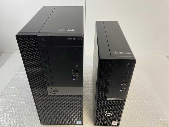 Dell mix model desktops - check description (2x) - afbeelding 2 van  7