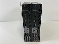 Dell mix model mini desktops - check description (2x) - afbeelding 1 van  5