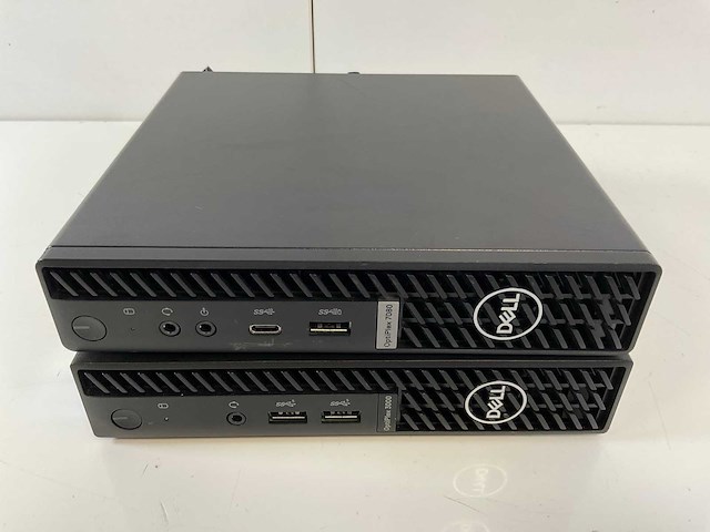 Dell mix model mini desktops - check description (2x) - afbeelding 1 van  4