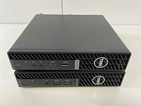 Dell mix model mini desktops - check description (2x) - afbeelding 1 van  4