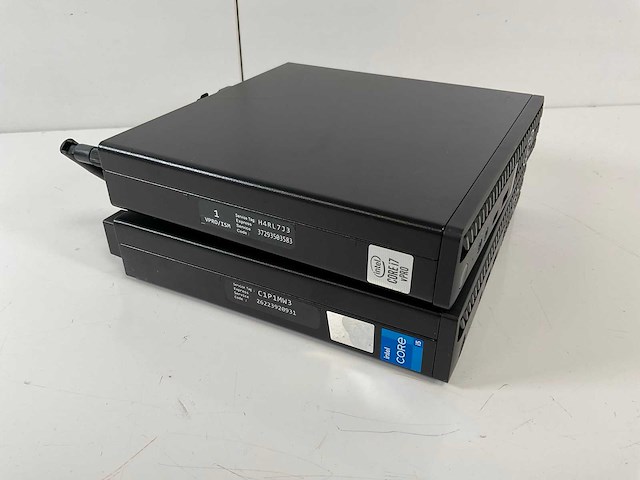 Dell mix model mini desktops - check description (2x) - afbeelding 2 van  4