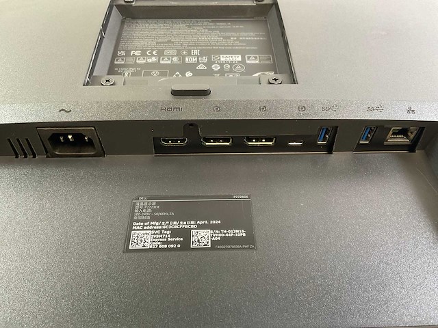 Dell mix model monitors - check description (2x) - afbeelding 5 van  5