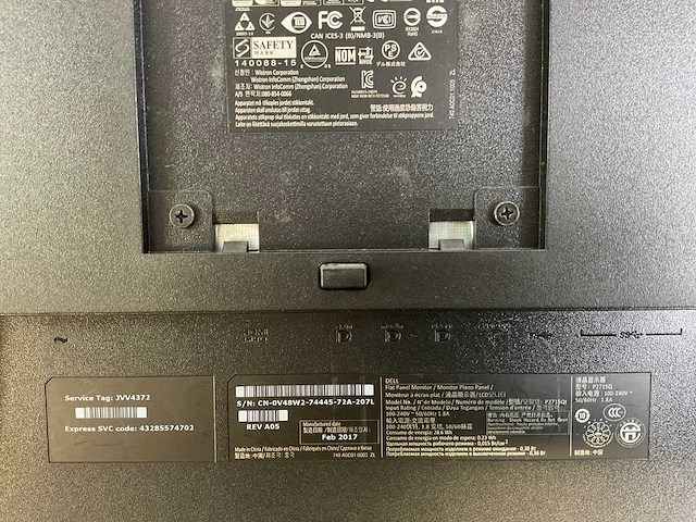 Dell mix model monitors - check description (2x) - afbeelding 1 van  1