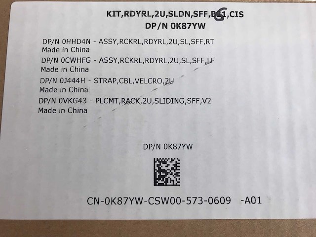 Dell mix model rack accessoires - check description (new) (6x) - afbeelding 4 van  9