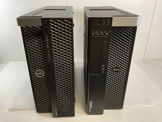 Dell mix model workstations - check description (2x) - afbeelding 1 van  6