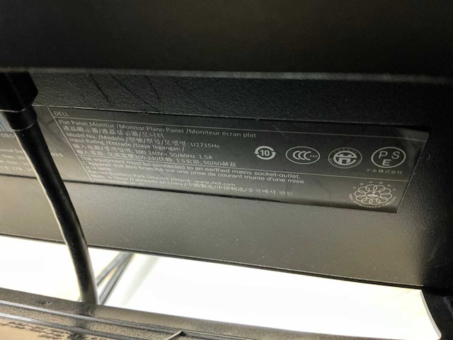 Dell monitor (2x) - afbeelding 3 van  5