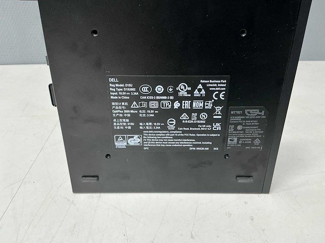 Dell optiflex micro 3000 computer - afbeelding 7 van  7