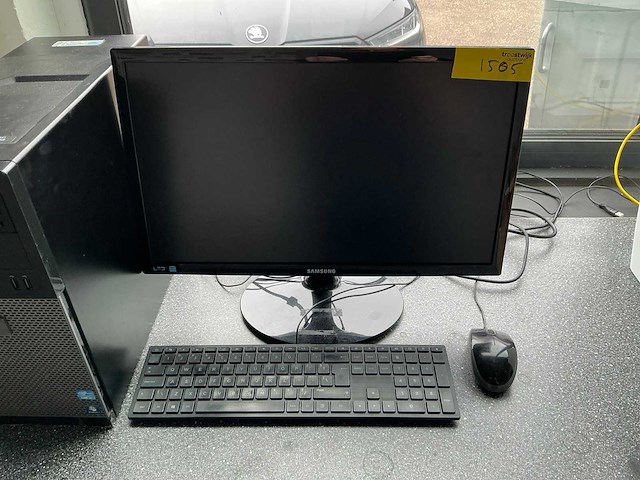 Dell optiplex 3010 desktop met monitor - afbeelding 1 van  5