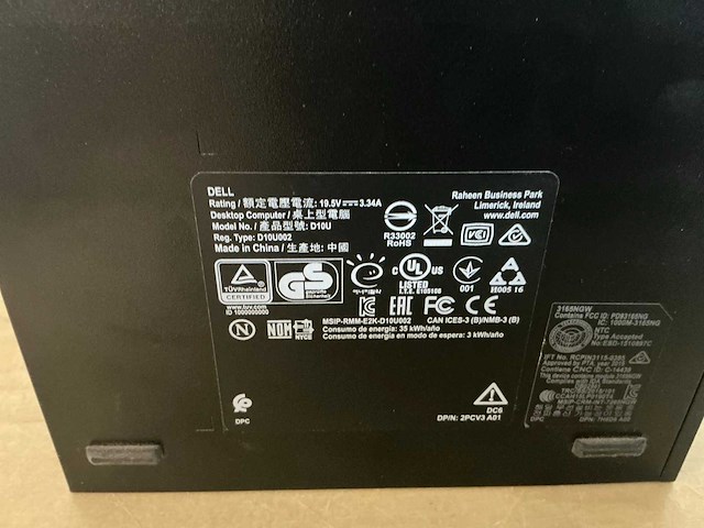 Dell optiplex 3050 - i3-7100t mini pc - afbeelding 4 van  5