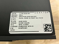 Dell optiplex 3050 micro desktop (10x) - afbeelding 3 van  14
