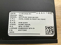 Dell optiplex 3050 micro desktop (10x) - afbeelding 5 van  14