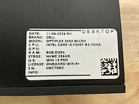 Dell optiplex 3050 micro desktop (10x) - afbeelding 11 van  14