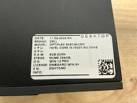 Dell optiplex 3050 micro desktop (10x) - afbeelding 13 van  14