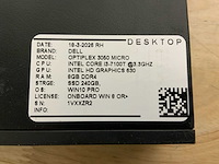 Dell optiplex 3050 micro desktop (7x) - afbeelding 4 van  10