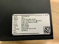 Dell optiplex 3050 micro desktop (7x) - afbeelding 10 van  10