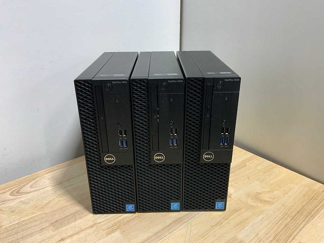 Dell optiplex 3050 sff desktop (3x) - afbeelding 1 van  7