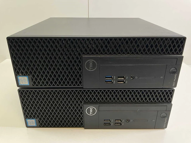 Dell optiplex 3060, core(tm) i5 8th gen, 8 gb ram, 256 gb nvme desktops (2x) - afbeelding 1 van  7