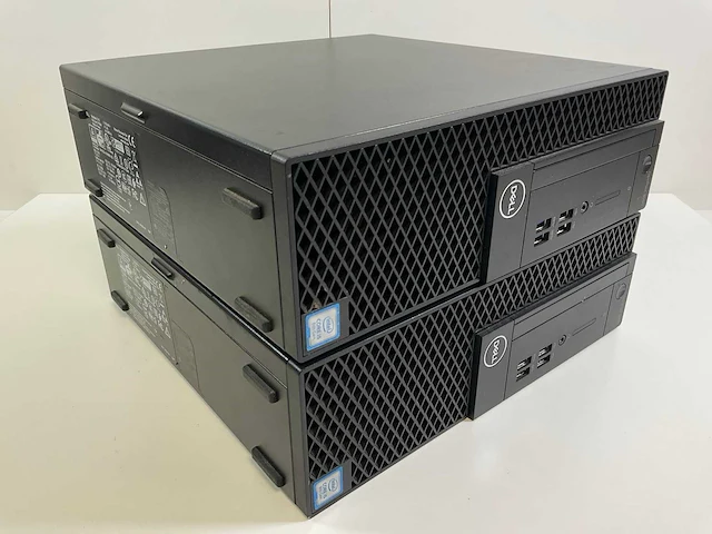Dell optiplex 3060, core(tm) i5 8th gen, 8 gb ram, 256 gb nvme desktops (2x) - afbeelding 2 van  7