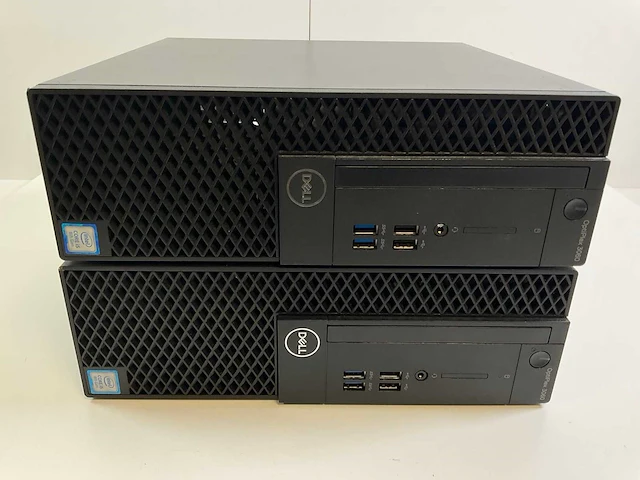 Dell optiplex 3060, core(tm) i5 8th gen, 8 gb ram, 256 gb nvme desktops (2x) - afbeelding 1 van  7