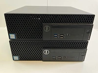 Dell optiplex 3060, core(tm) i5 8th gen, 8 gb ram, 256 gb nvme desktops (2x)