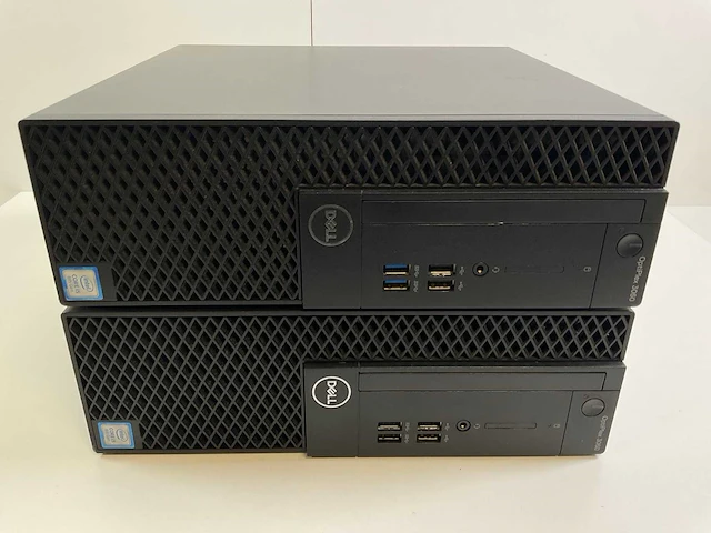 Dell optiplex 3060, core(tm) i5 8th gen, 8 gb ram, 256 gb nvme desktops (2x) - afbeelding 1 van  7