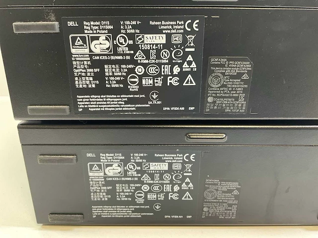 Dell optiplex 3060, core(tm) i5 8th gen, 8 gb ram, 256 gb nvme desktops (2x) - afbeelding 5 van  7