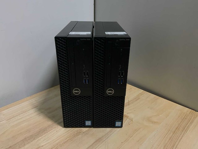 Dell optiplex 3060 desktop (2x) - afbeelding 1 van  6