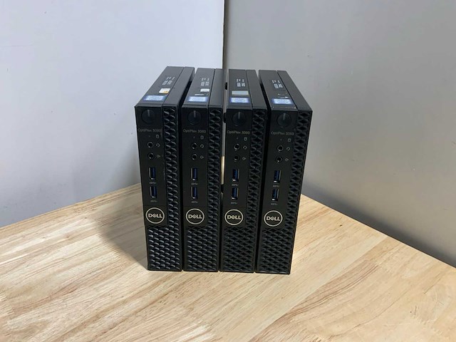 Dell optiplex 3060 micro desktop (4x) - afbeelding 1 van  8