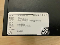 Dell optiplex 3060 micro desktop (4x) - afbeelding 6 van  8