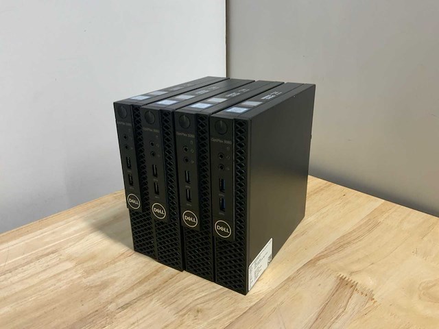 Dell optiplex 3060 micro desktop (4x) - afbeelding 2 van  8