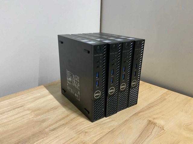 Dell optiplex 3060 micro desktop (4x) - afbeelding 3 van  8