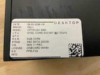Dell optiplex 3060 micro desktop (4x) - afbeelding 6 van  8