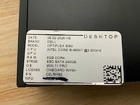 Dell optiplex 3060 micro desktop (4x) - afbeelding 8 van  8