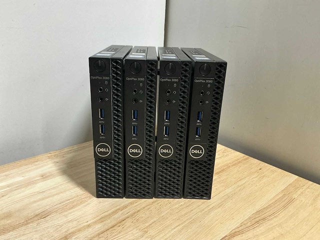 Dell optiplex 3060 micro desktop (4x) - afbeelding 1 van  8