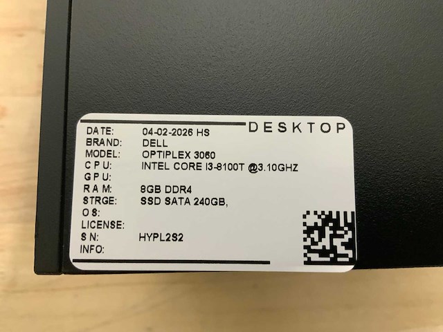 Dell optiplex 3060 micro desktop (6x) - afbeelding 8 van  10