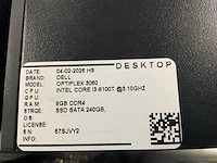 Dell optiplex 3060 micro desktop (6x) - afbeelding 5 van  9
