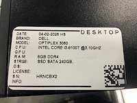 Dell optiplex 3060 micro desktop (6x) - afbeelding 9 van  9