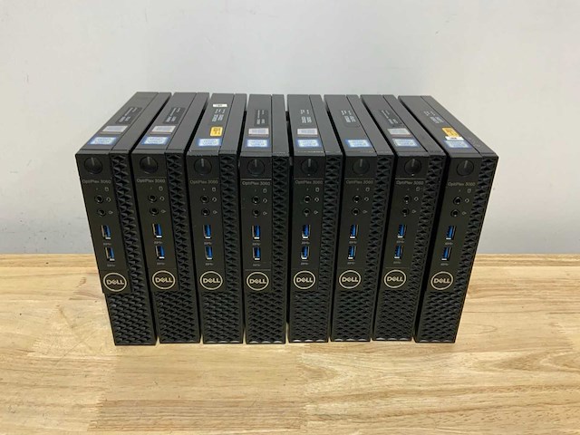 Dell optiplex 3060 micro desktop (8x) - afbeelding 1 van  12
