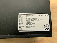Dell optiplex 3060 micro desktop (8x) - afbeelding 9 van  12