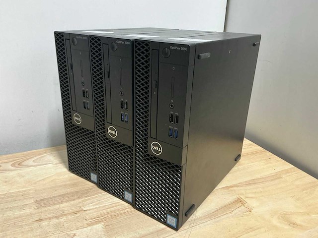 Dell optiplex 3060 tower desktop (3x) - afbeelding 2 van  6