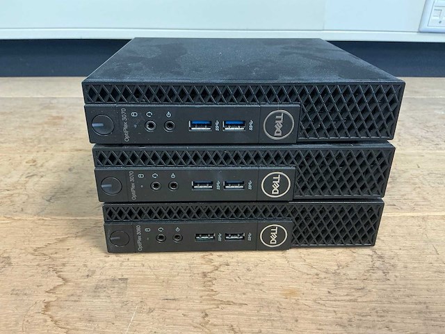 Dell optiplex 3060/3070 desktop (3x) - afbeelding 1 van  3