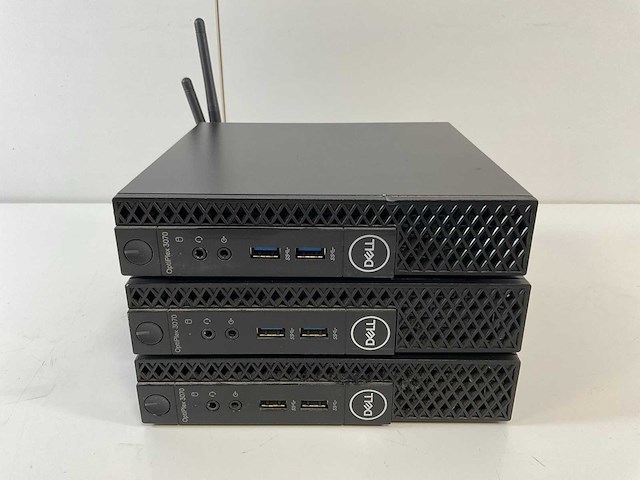 Dell optiplex 3070, core(tm) i3 9th gen, 4 gb ram, 128 gb nvme desktop (3x) - afbeelding 1 van  5
