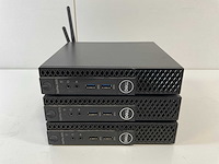 Dell optiplex 3070, core(tm) i3 9th gen, 4 gb ram, 128 gb nvme desktop (3x) - afbeelding 1 van  5