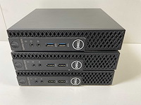 Dell optiplex 3070, core(tm) i5 9th, 8 gb ram, 256 gb ssd mini desktops (3x) - afbeelding 1 van  9
