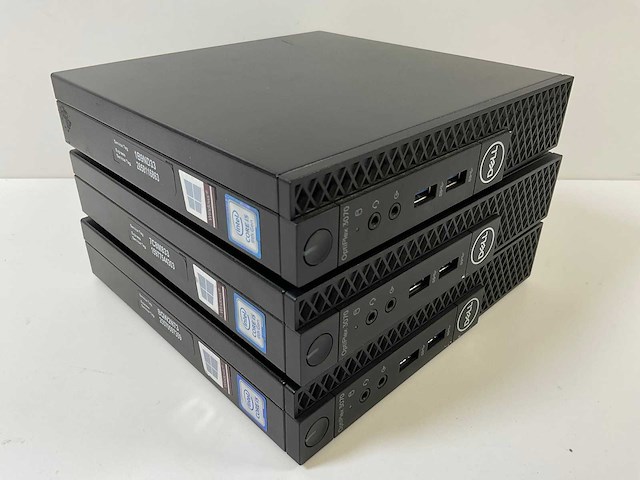 Dell optiplex 3070, core(tm) i5 9th, 8 gb ram, 256 gb ssd mini desktops (3x) - afbeelding 2 van  9