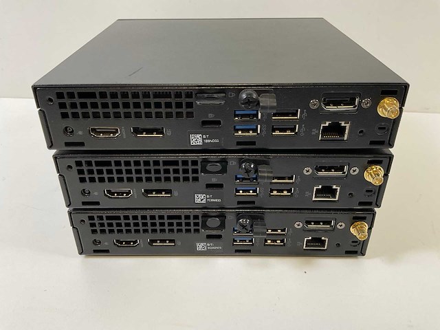 Dell optiplex 3070, core(tm) i5 9th, 8 gb ram, 256 gb ssd mini desktops (3x) - afbeelding 4 van  9