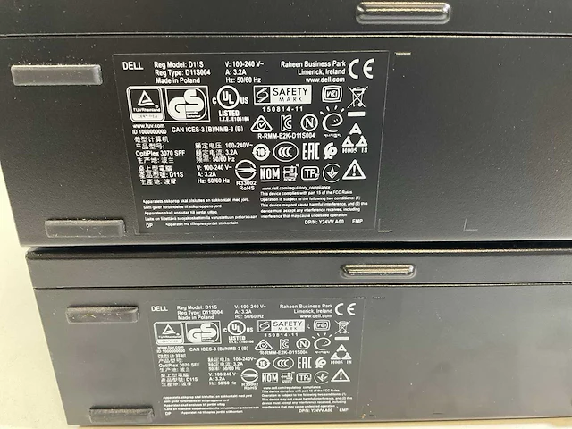 Dell optiplex 3070, core(tm) i5 9th gen, 8 gb ram, 256 gb nvme desktops (2x) - afbeelding 5 van  7