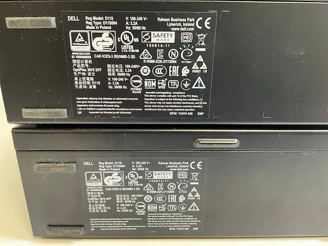Dell optiplex 3070, core(tm) i5 9th gen, 8 gb ram, 256 nvme desktops (2x) - afbeelding 6 van  8