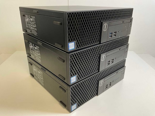 Dell optiplex 3070, core(tm) i5 9th gen, 8 gb ram, 256 nvme desktops (3x) - afbeelding 2 van  8
